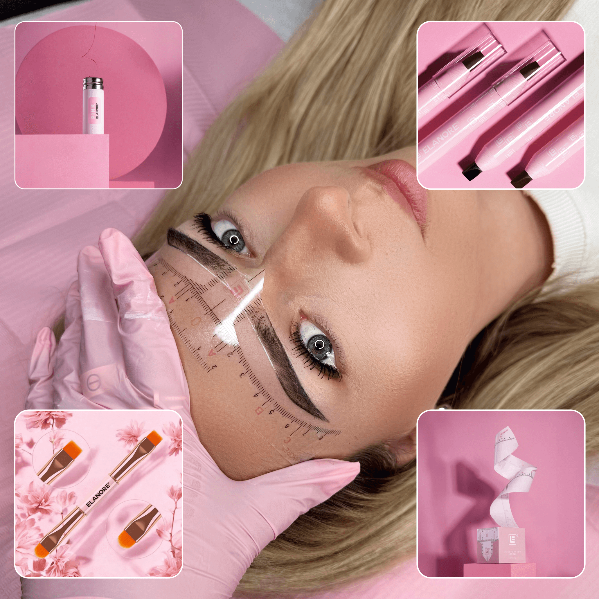 PMU Vorzeichnung an Kundin mit dem Vorzeichnungs-Set Small