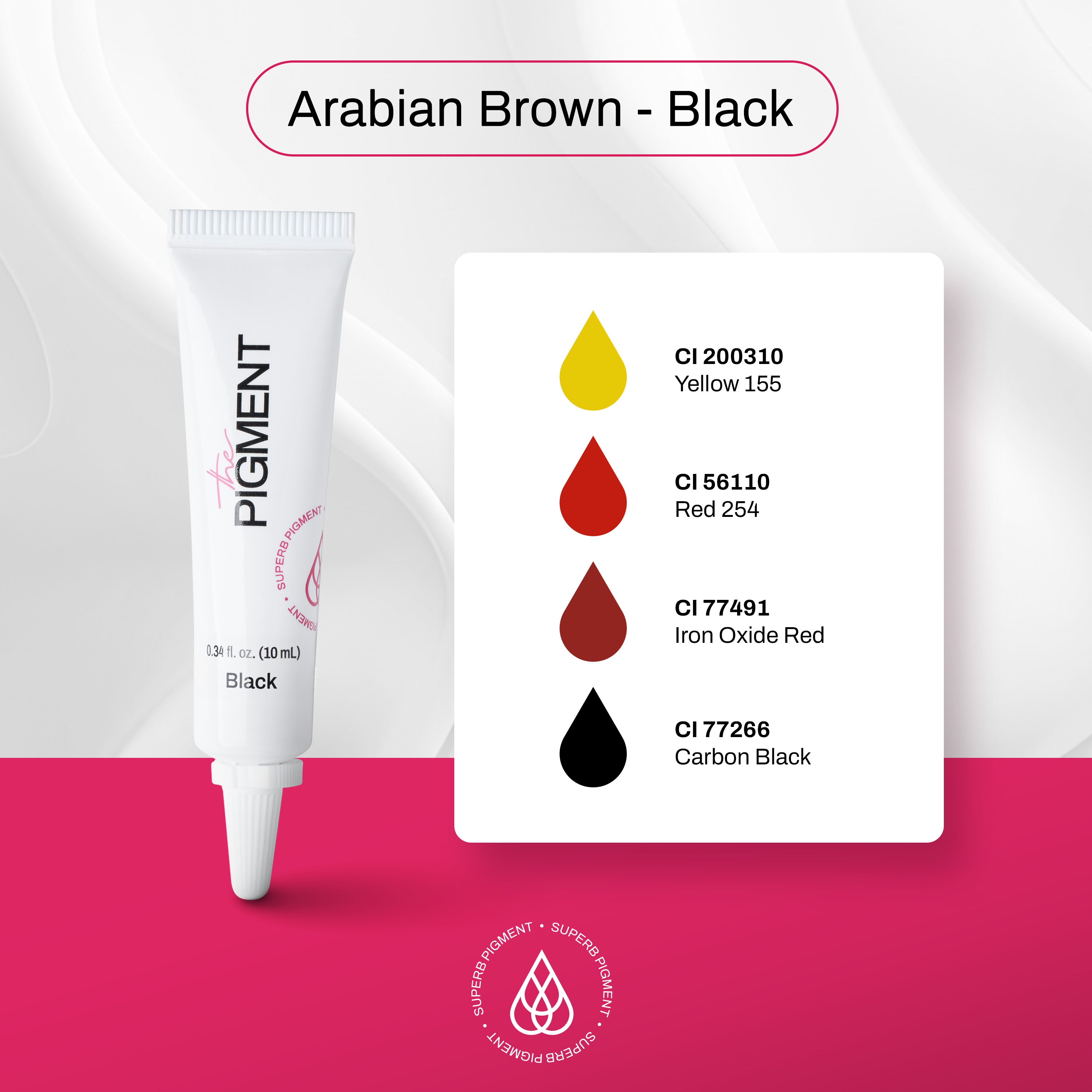 Microblading Pigment - Arabian Brown - 10ml