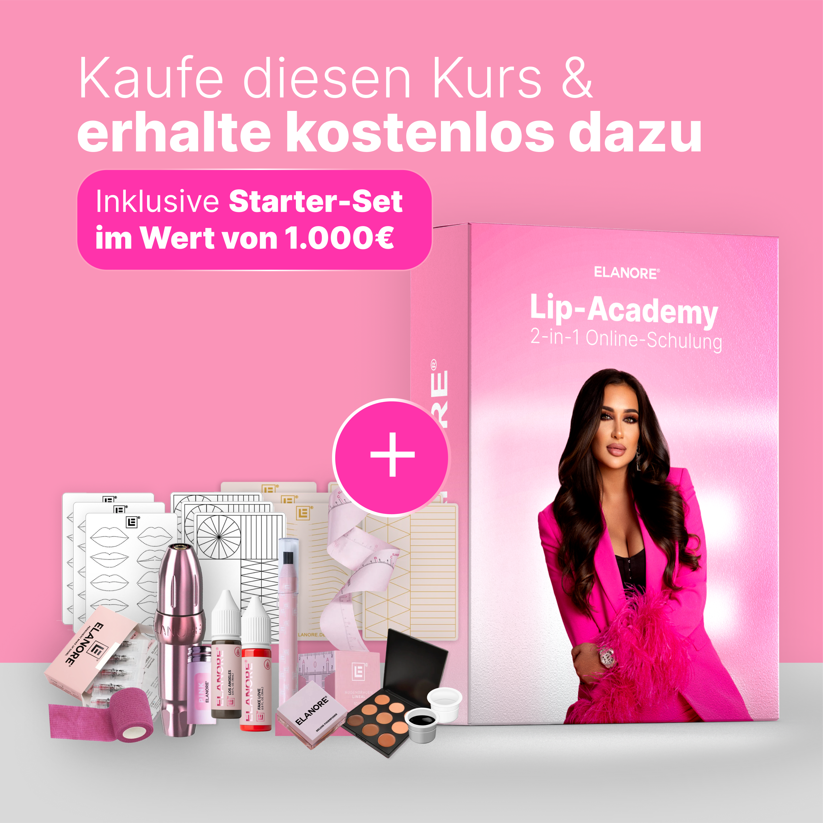Lip-Academy 2 in 1 Online-Schulung - by Elanore Beauty