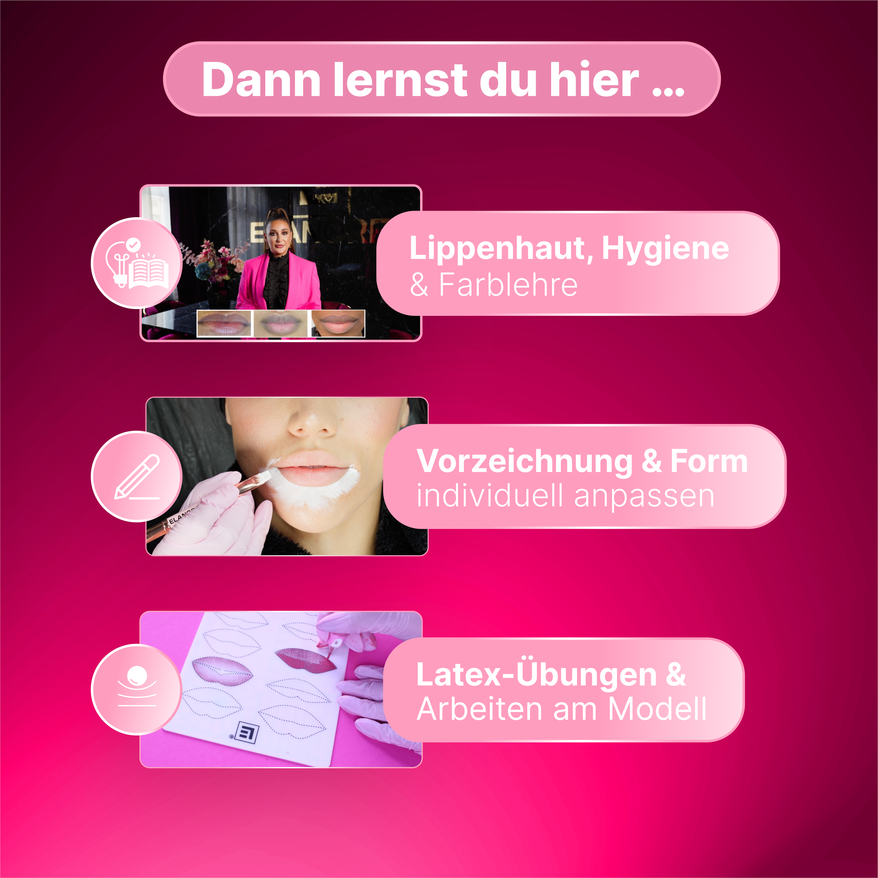 Lip-Academy 2 in 1 Schulung - by Elanore Beauty