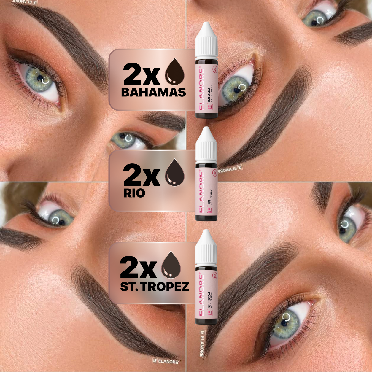 DELUXE HYBRID Pigment Brows - Rio