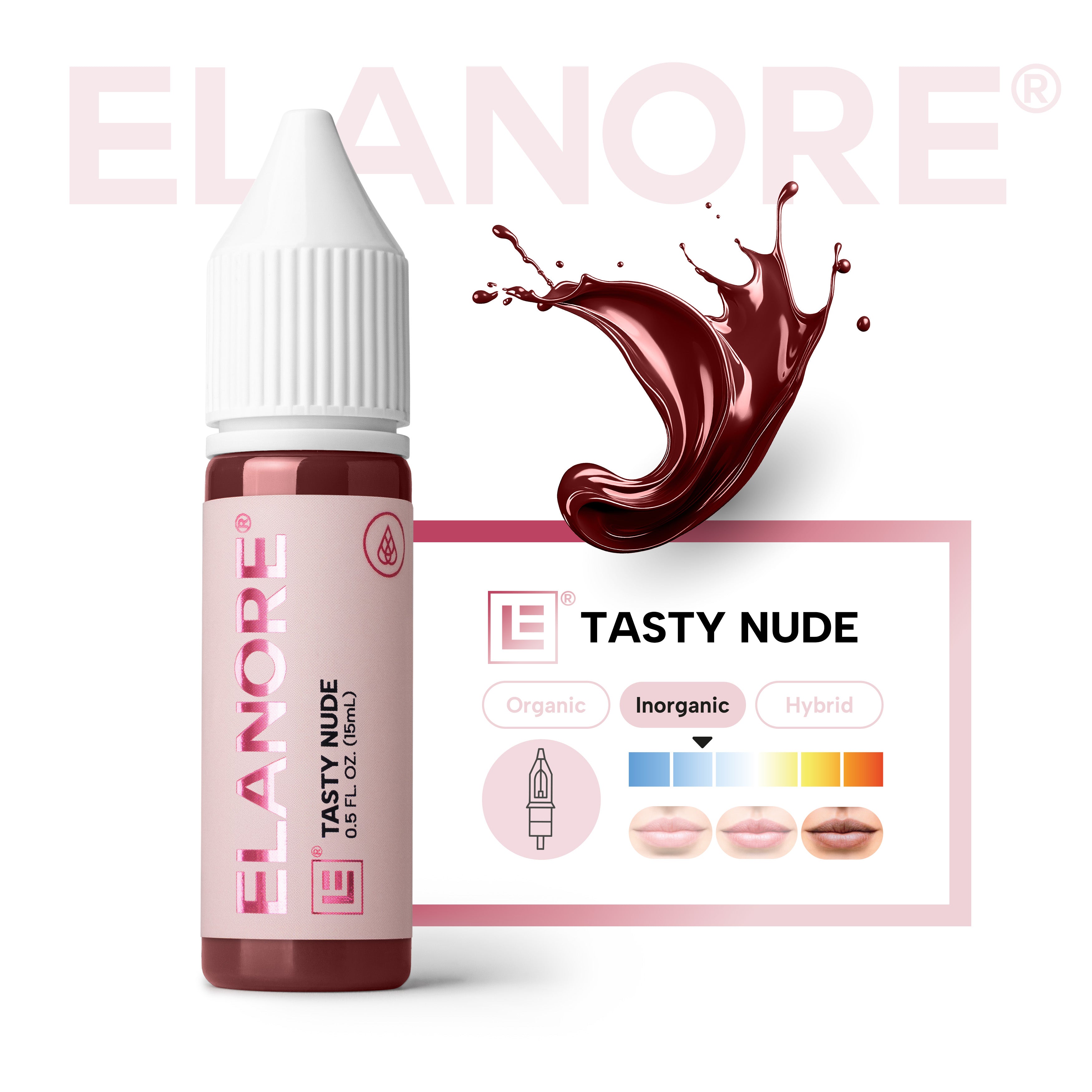 DELUXE INORGANIC Pigment Lips - Tasty Nude