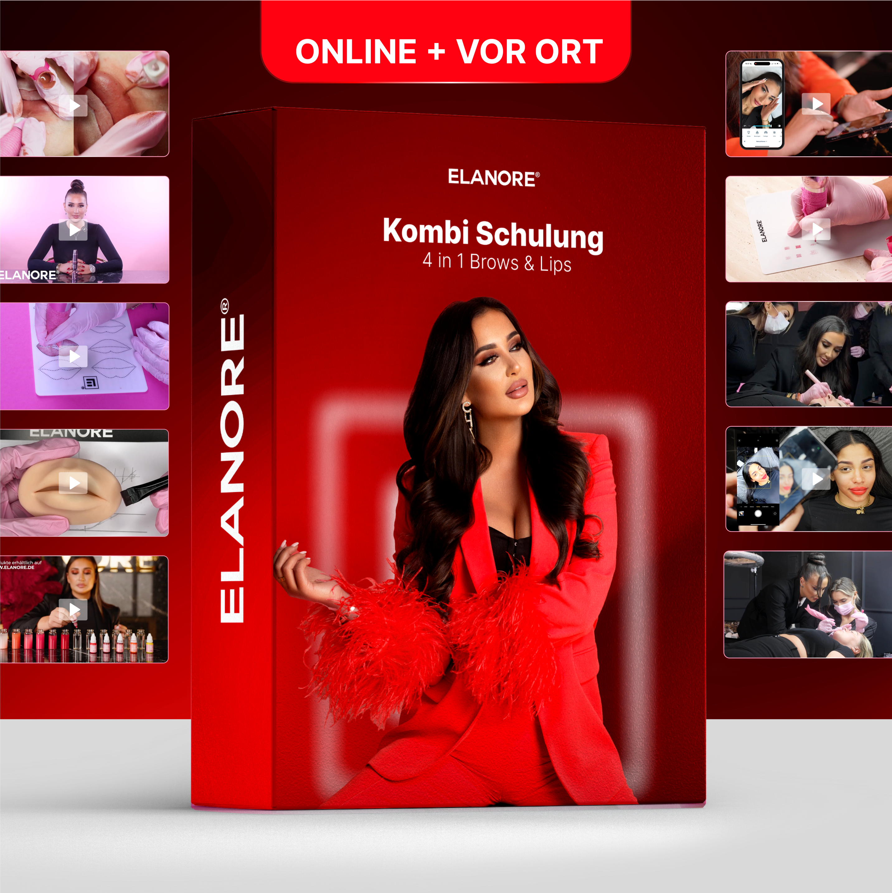 Kombi Schulung - 4 in 1 Brows & Lips - By Elanore Beauty