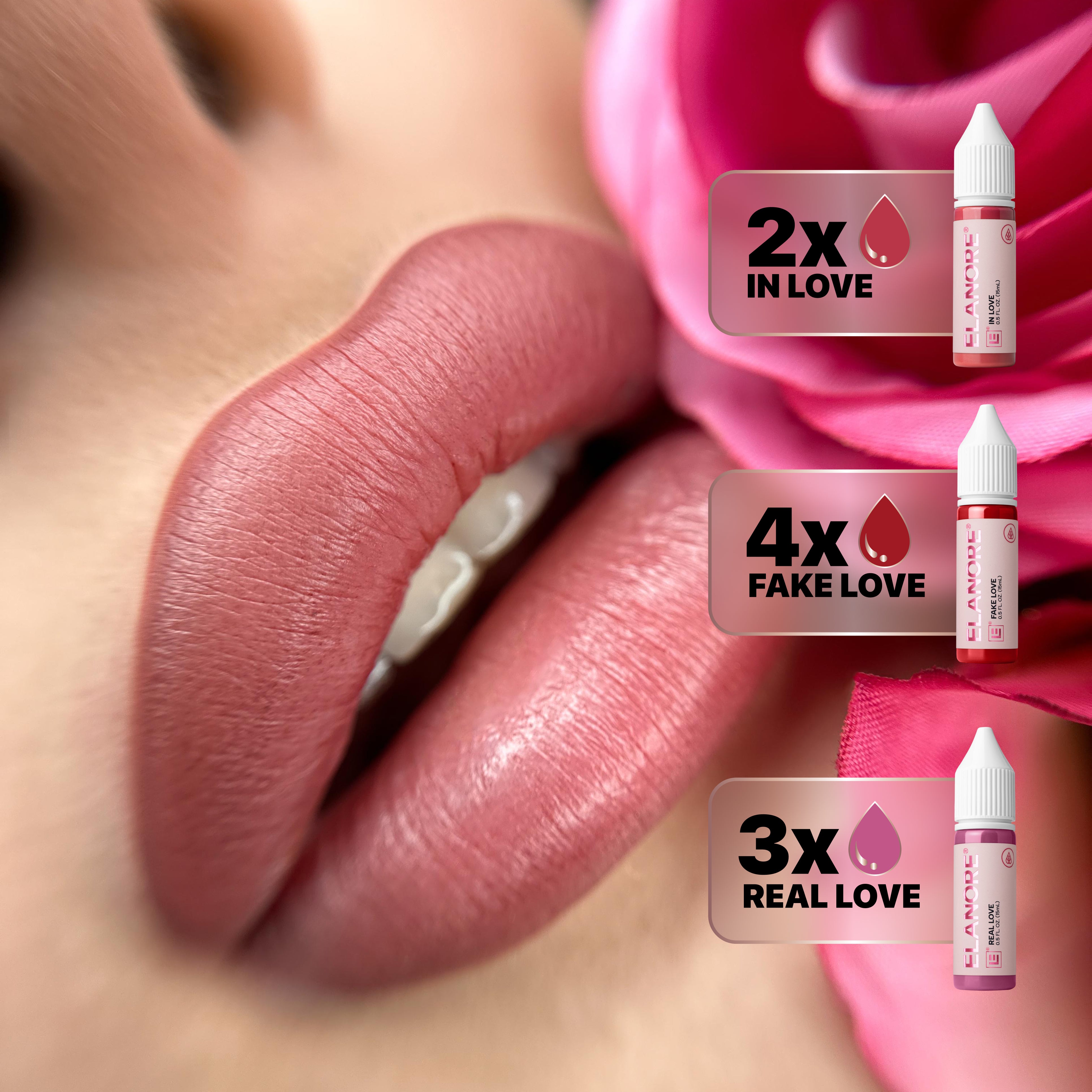 DELUXE HYBRID Pigment Lips - Real Love