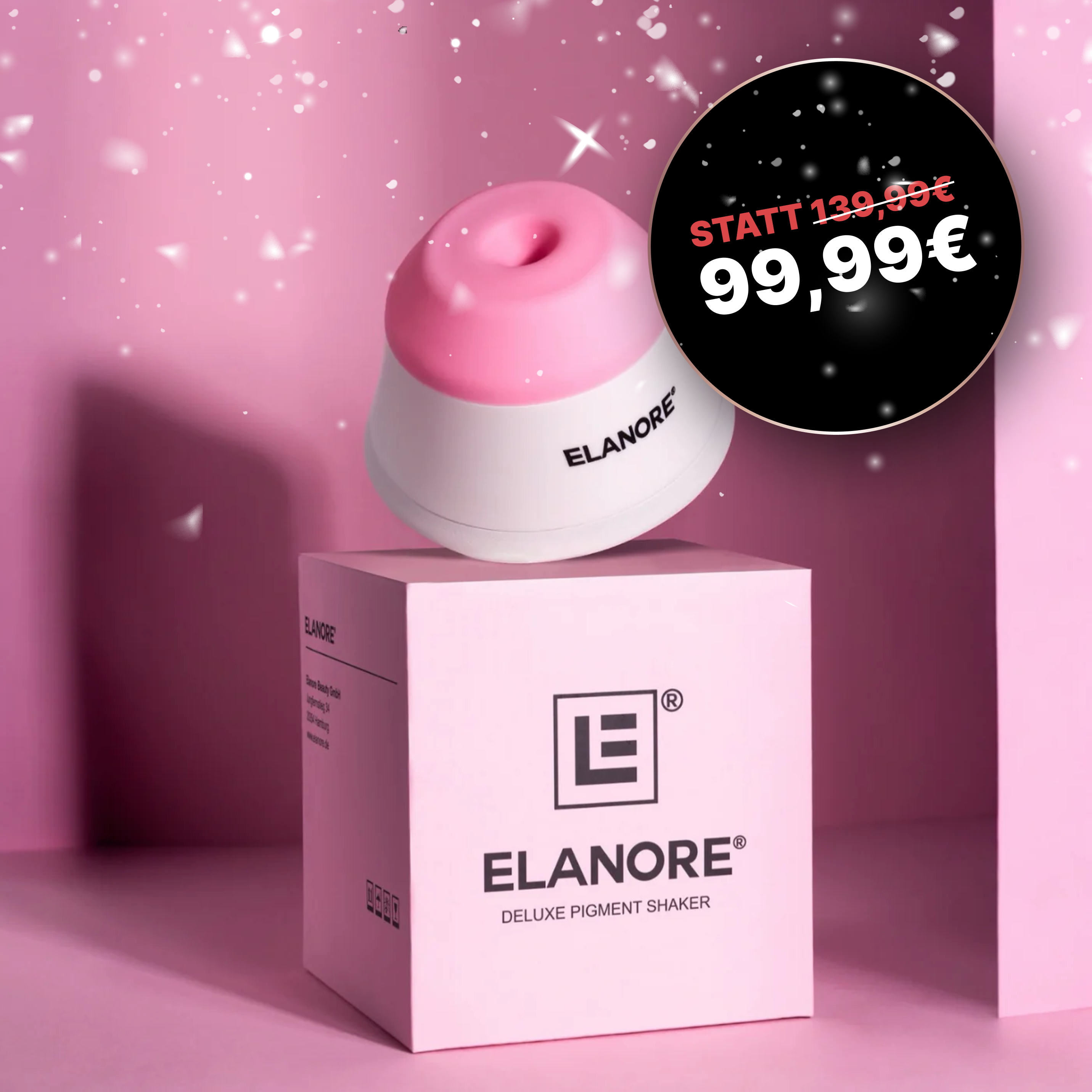 Deluxe ELANORE Pigment Shaker - Pink