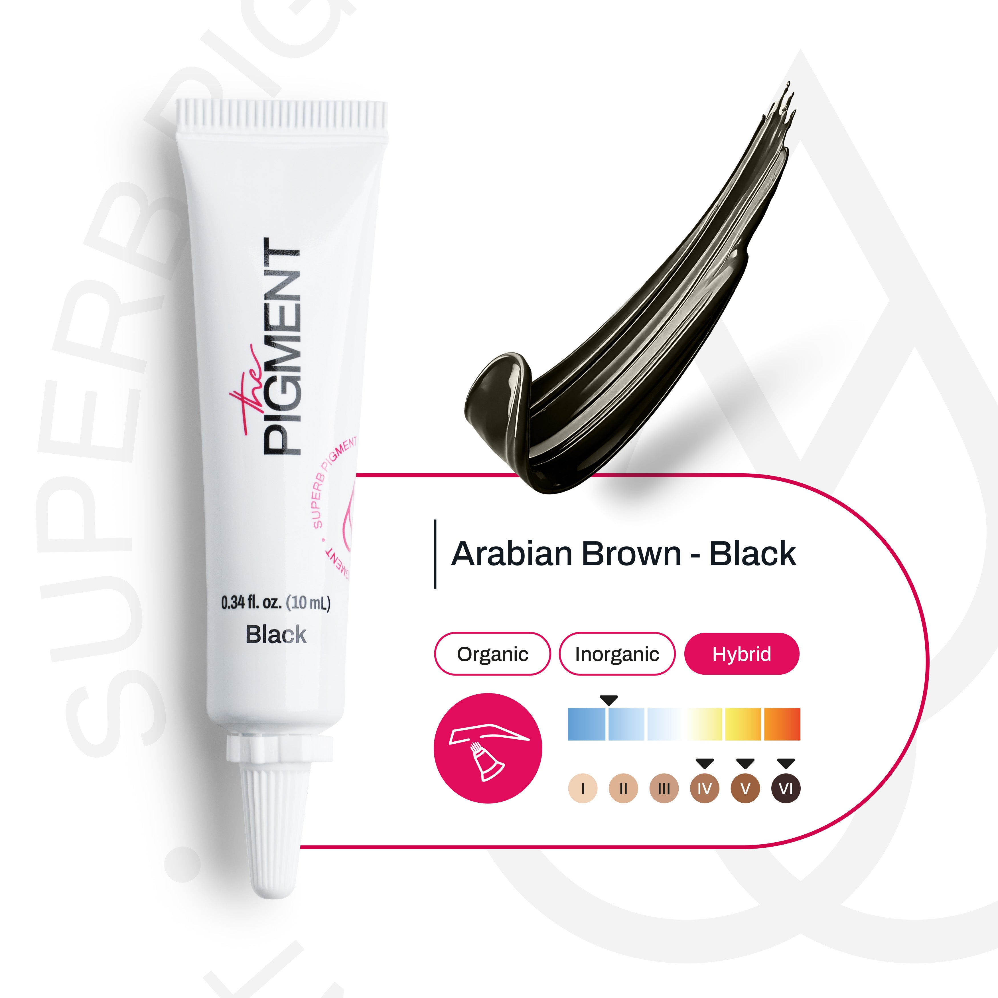 Microblading Pigment - Arabian Brown - 10ml